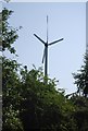 TQ3679 : Wind turbine, Stave Hill Ecological Park by N Chadwick