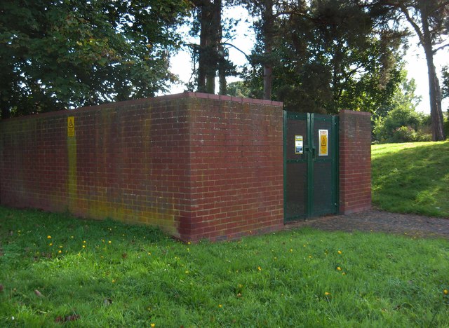 Electricity sub-station, Captain's Pool Road, Spennells, Kidderminster