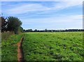 Field and bridleway, Spennells, Kidderminster