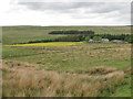 Rough pastures, moorland and woodland around Hopehead