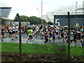 Runners at Finnieston