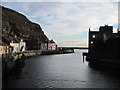 Early  morning  sun  at  Staithes