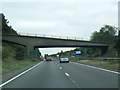 A38 northbound passing under Darnford Lane