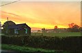 SO4150 : Sunrise over the village hall by Philip Pankhurst