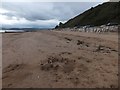 Sand castles on Exmouth beach