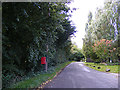 TM0940 : Wenham Road & Rookery Farm Wenham Road Postbox by Geographer