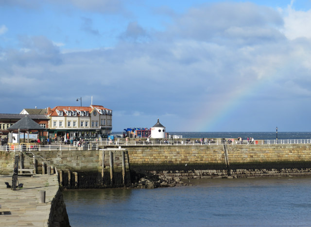 Rainbow over West Pier