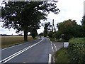 TM0744 : A1071 Back Lane, Hintlesham by Geographer