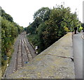 Railway cutting east of King Street bridge, Wellington