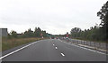 Approaching north end of Nesscliffe bypass