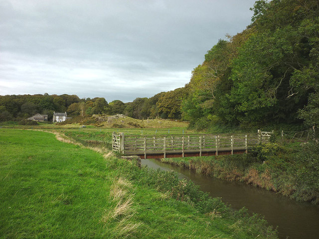 Footbridge Over The River Winster,... © Karl And Ali :: Geograph ...