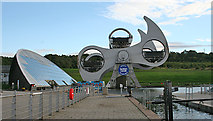 NS8580 : The Falkirk Wheel by Anne Burgess