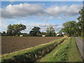 Owsthorpe lane and Manor Farm