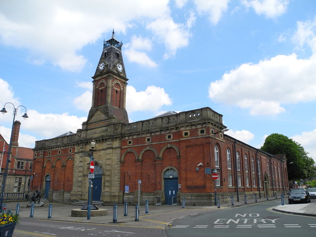 The former Stalybridge Victoria Market Hall