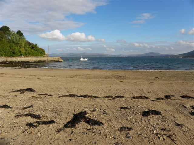The beach at Grange, Inch Island