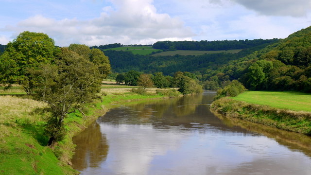 The River Wye from Bigsweir Bridge, 1