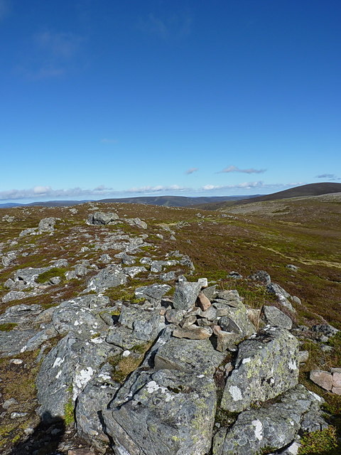 Another summit cairn on Carn Liath
