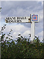 TL9340 : Siam Hall sign by Geographer