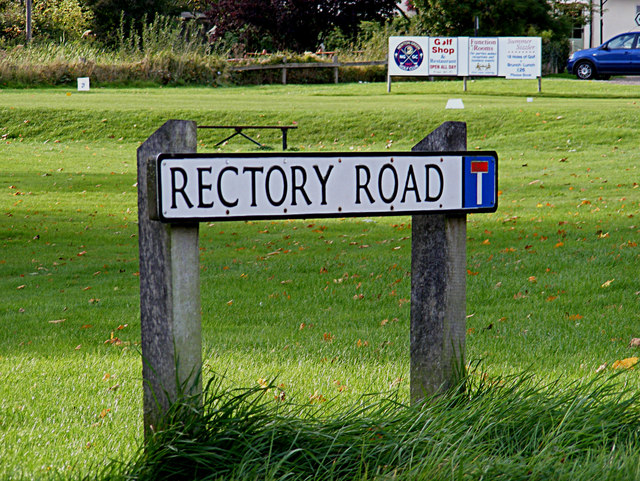 Rectory Road sign