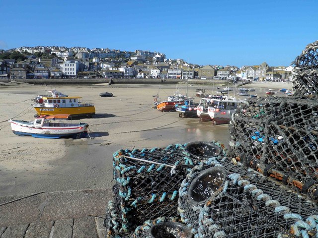 St. Ives harbour from Smeaton's Pier