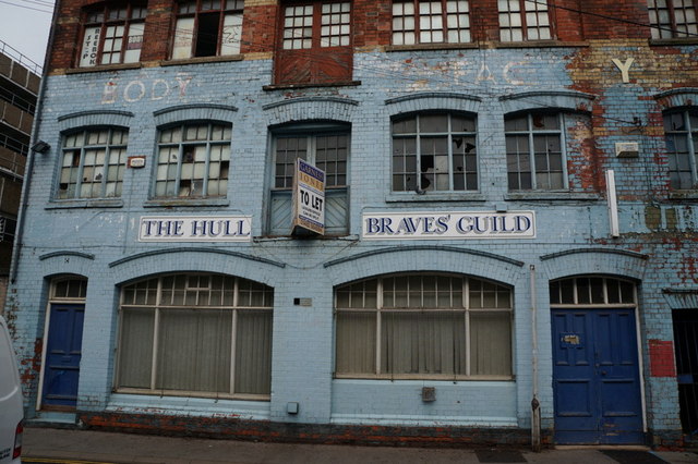 The Hull Braves' Guild on Roper Street, Hull