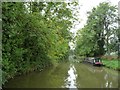 Moored narrowboats, west of Wilcot Bridge [no 117]