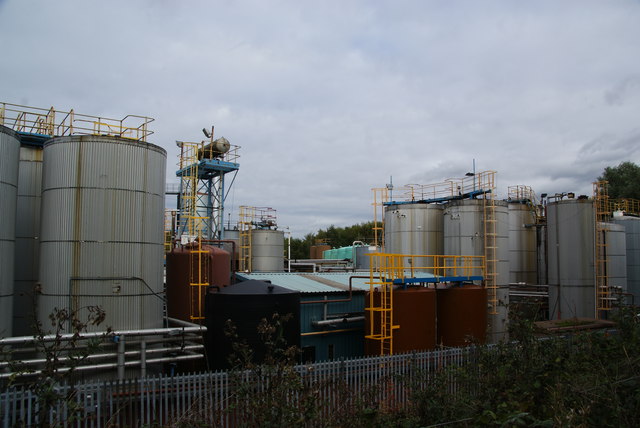 Chemical works in Latchford