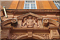 Royal coat of arms in terra-cotta, George Street