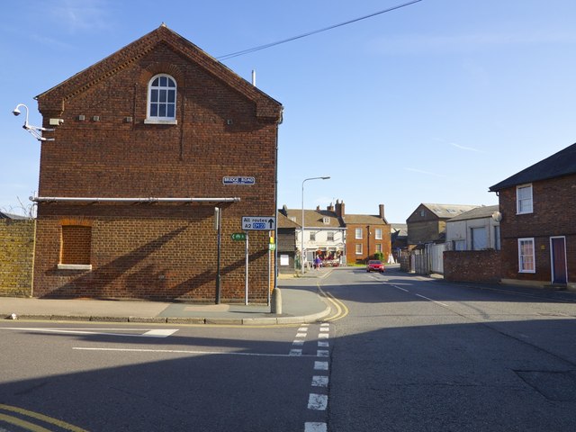 Junction of Bridge Road, North Lane and Conduit Street Faversham