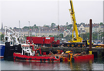 J5082 : Jack-up barge, Bangor by Rossographer