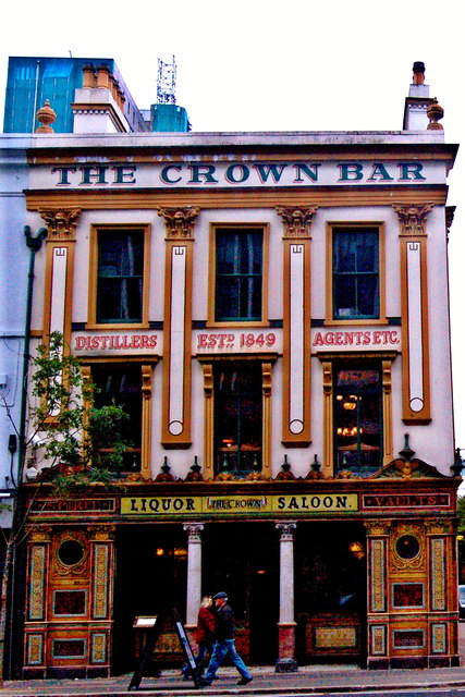 Belfast City Centre - The Crown Bar... © Joseph Mischyshyn cc-by-sa/2.0 ...