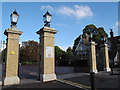 Rebuilt gates, Greenwich Park