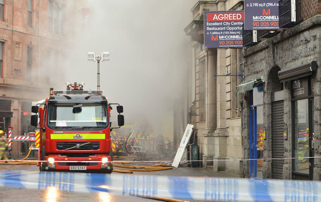 Fire, Rosemary Street, Belfast (1)
