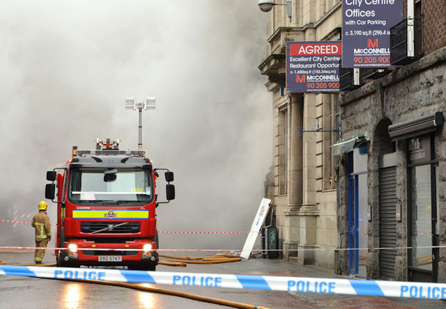 Fire, Rosemary Street, Belfast (2)