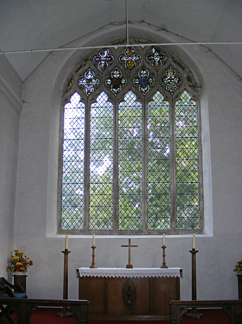All Saints Window & Altar