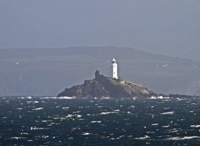 Godrevy lighthouse from St. Ives
