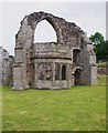 SJ5415 : Bay window of the abbot's private rooms, Haughmond Abbey, near Haughton, Shrops by P L Chadwick