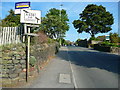 Green Lane approaching Harrogate Road