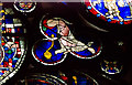 SK9771 : Segment E1, Dean's Eye Window, Lincoln Cathedral by Julian P Guffogg