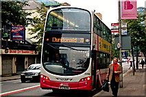 J3473 : Belfast City Centre - Double Decker Bus on May Street by Joseph Mischyshyn