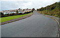 Gelliswick Road heads inland, Milford Haven