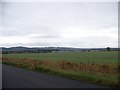 Looking across the fields to Inchture