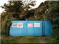 Entrance to Southern Water Pumping Station, Eastbourne