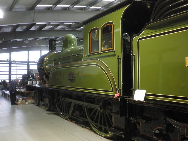 Former NER locomotive 1621 at 'Locomotion' Museum, Shildon
