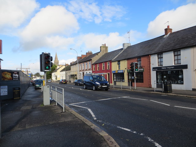 The village of Crossgar © Robert Ashby cc-by-sa/2.0 :: Geograph Britain ...