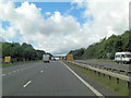 M54 approaches Mossy Greenway overbridge