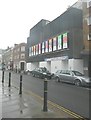 A display of banners