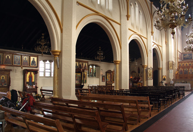 St Bartholomew, (now St Nectarios), Battersea - North arcade