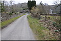 Road approaching Whitland Abbey