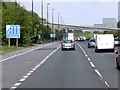 Southbound M20, Footbridge at Little Woodgate